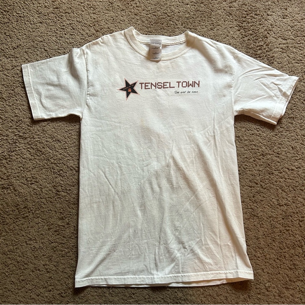 Vintage Tensel Town Princeton Crew 1996 Reunion Graphic Tee Tshirt Small